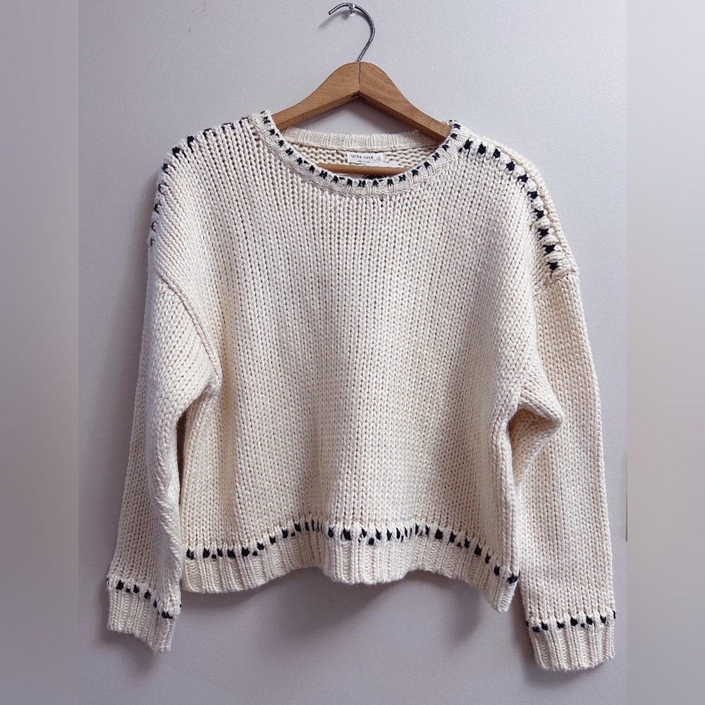 cropped sweater - Picture 2 of 3